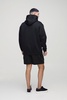 Oversized Boxy Bonded Scuba Hooded Short Tracksuit