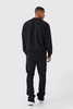 Slim Fit Flared Stacked 3d Pocket Sweatpants
