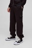 Tall 330GSM Relaxed Fit Basic Cargo Sweatpants