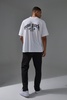Man Active New York Lift Club Oversized Extended Neck T-Shirt