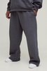 Plus 330GSM Straight Leg Basic BM Signature Sweatpants