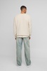 Boxy Fit Varsity Applique Cable Knitted Cardigan