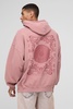 Oversized Limited Edition Puff Print Washed Hoodie