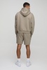 330gsm Oversized Boxy Ofcl Man Short Hooded Tracksuit