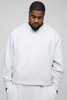 Plus 330GSM Oversized Basic Boxy Sweatshirt