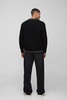 Oversized Boxy Knitted Revere Contrast Polo