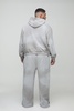 Plus Oversized Embroidered Spray Wash Wide Fit Boxer Sweatpants Tracksuit