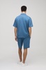 Oversized Scuba Concealed Placket Shirt