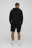 260GSM Loopback Basic Regular Fit Over The Head Hoodie