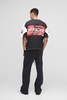 Oversized Boxy Moto Colour Block T-Shirt