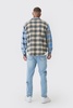 Tall Patchwork Cargo Skinny Jeans