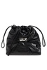Scrunch-d Drawstring Bucket Bag