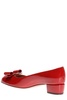 Ferragamo Women Vara Patent Leather Pump