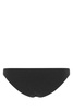 Black stretch nylon bikini bottom