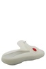 Burberry White Multicolour Rubber Stingray Slides