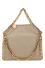 Stella Mccartney Women Sand Shaggy Deer Micro Falabella Handbag