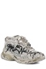 Men's Runner Graffiti Sneaker in White