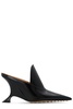 Bottega Veneta Women Black Leather Rocket Mules