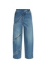 Alaia Jeans with decorative zipper