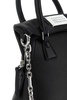 Maison Margiela Women Black Leather Micro 5Ac Handbag
