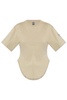 Logo Printed Curved Hem T-shirt