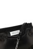 Maison Margiela Women Black Nappa Leather Glam Slam Red Carpet Clutch