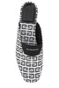Givenchy Women Embroidered Fabric 4G Slippers
