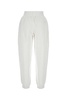 White Cotton Joggers