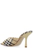 Checked Almond Toe Heeled Sandals
