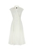 White Poplin Athena Dress