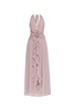 Blumarine Silk dress with open back