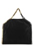 Stella Mccartney Women Black Shaggy Deer Falabella Fold Over Handbag