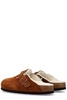 'Boston' Camel Brown Shearling Sabot Woman Birkenstock