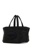Black Crochet Small Punch Handbag