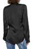 Dsquared2 Shirt with decorative tie at the neckline