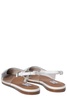 Le Cœur patent leather and PU slingback flats