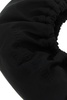 Black fabric Crescent small handbag
