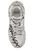Men's Runner Graffiti Sneaker in White