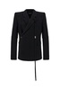 Black Wool Blazer