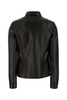 Black Nappa Leather Shirt