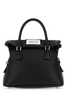 Maison Margiela Women Black Leather Micro 5Ac Handbag