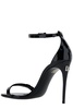 Patent leather sandals