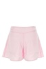 Pink satin shorts