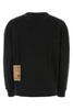 Black Cotton Sweatshirt