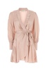 V-neck Wrap Mini Dress