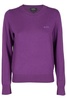 Logo Embroidered Crewneck Jumper Sweater