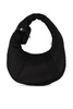 Logo Patch Zipped Shoulder Bag