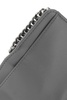 Stella Mccartney Women Grey Shaggy Deer Mini Falabella Wallet