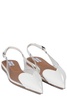 Le Cœur patent leather and PU slingback flats