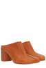 Asymmetric Toe Slip-on Mules